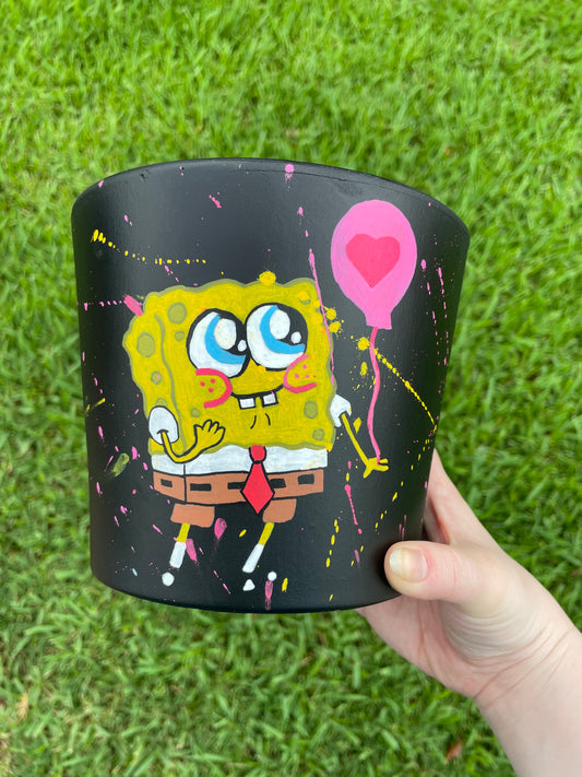 SpongeBob in Love Flower Pot